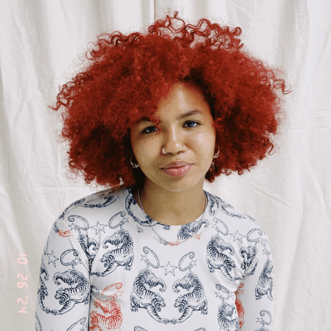 Portrait of Kynd hair braider Lucia Binta of @luciabinta from Berlin